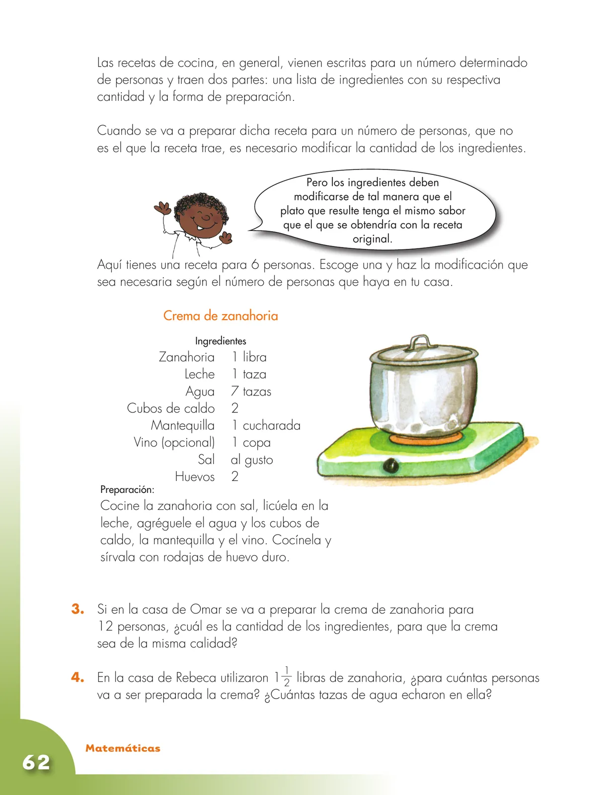 Página 62 de Matematica 5° · Cartilla 03