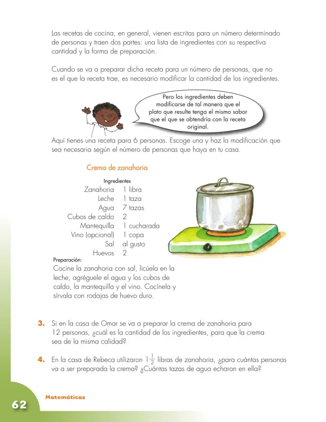 Página 62 de Matematica 5° · Cartilla 03