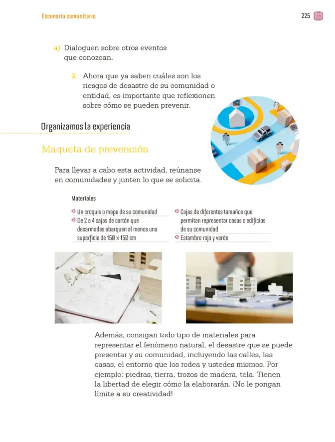 Página 228 de Proyectos Comunitarios. Libro de Educación Primaria Grado 3° Ciclo Escolar 2025 - 2026