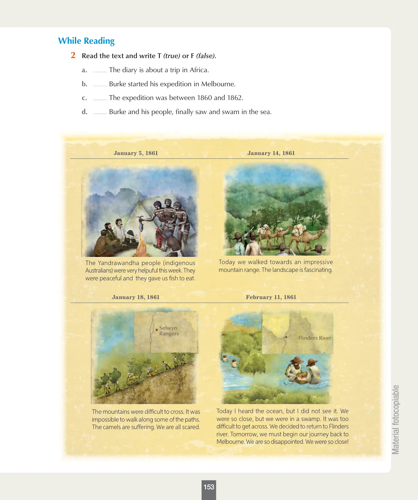 Miniatura página 154 de Inglés – Séptimo Básico | Student’s Book MINEDUC – Descargar PDF · 2024