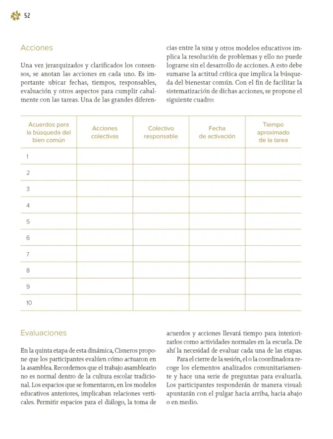 Página 53 de Un libro sin recetas, para la maestra y el maestro. Fase 4 Libro de Educación Primaria Grado 3°, 4° Ciclo Escolar 2025 - 2026