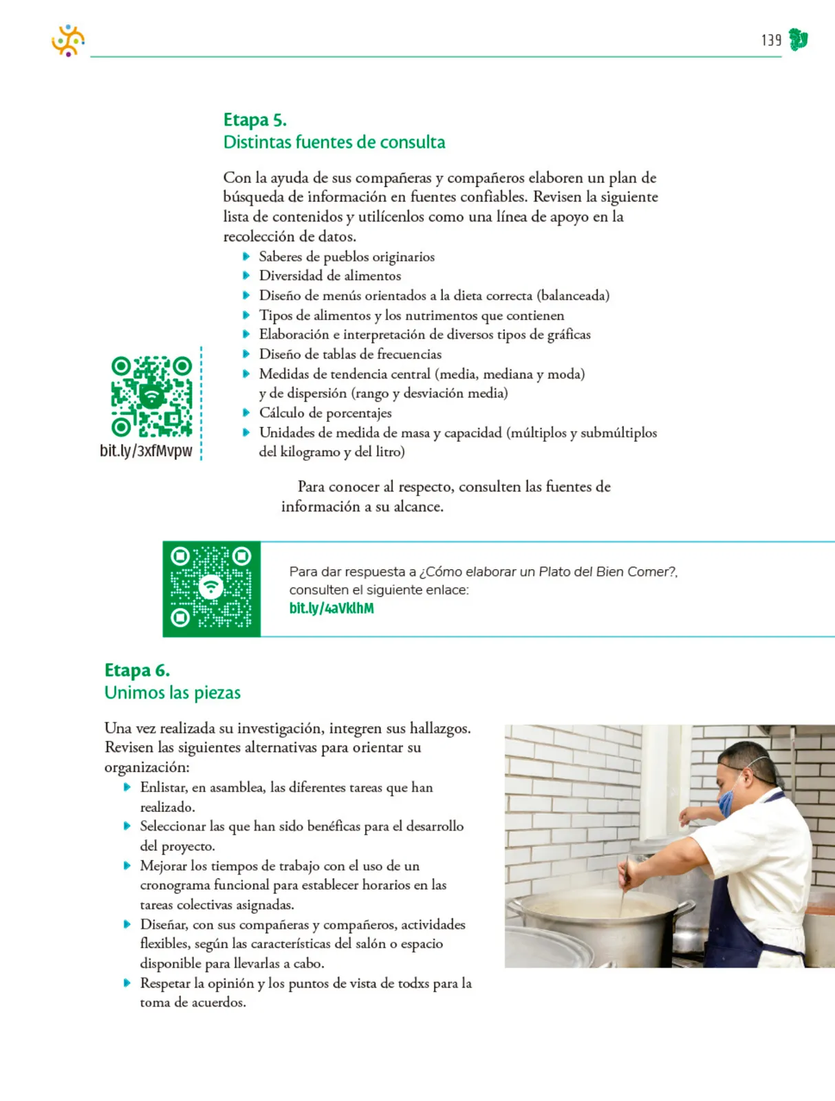 Página 140 de Colección Nanahuatzin. Nuestro libro de Proyectos.  Tomo II.  Libro de Educación Telesecundaria Grado 3°  Ciclo Escolar 2025 - 2026