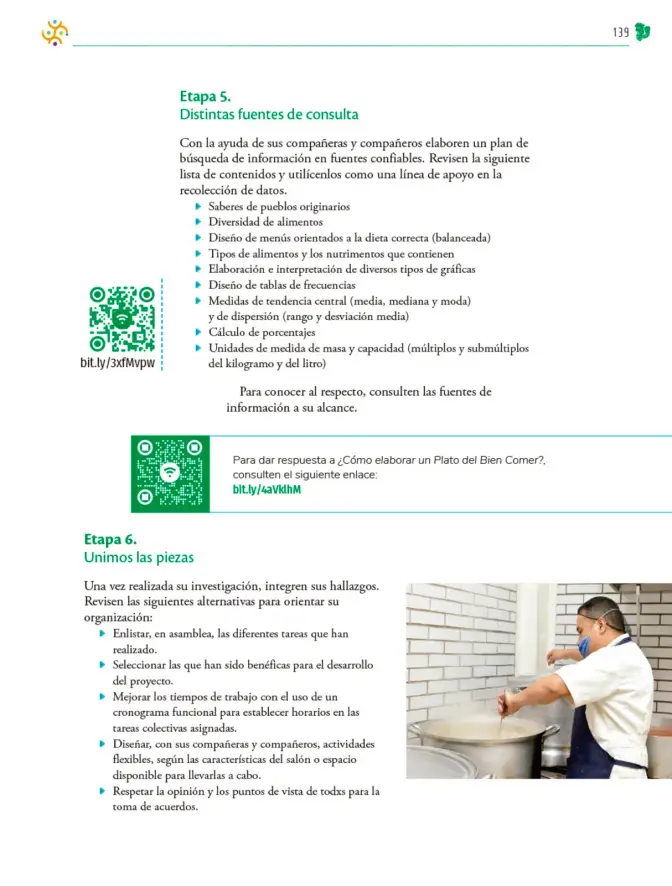 Página 140 de Colección Nanahuatzin. Nuestro libro de Proyectos. Tomo II. Libro de Educación Telesecundaria Grado 3° Ciclo Escolar 2025 - 2026