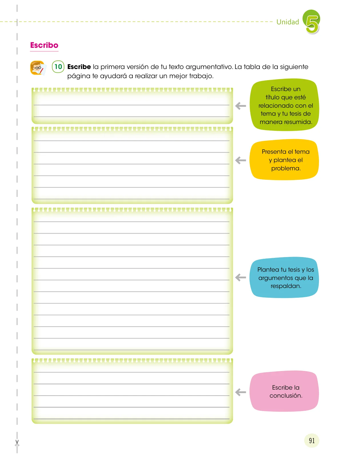 Página 92 de Comunicación 5 : cuaderno de trabajo para quinto grado de Educación Primaria 2019 · 2019