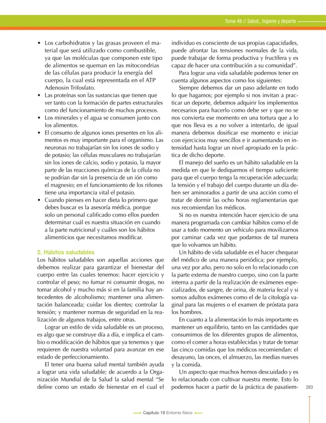 Página 283 de Ciencias Naturales 8° · Secundaria Activa