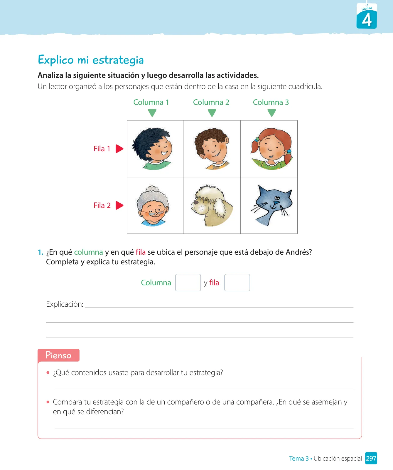 Miniatura página 299 de Matemática – Tercero Básico | Texto del Estudiante MINEDUC – Descargar PDF · 2024