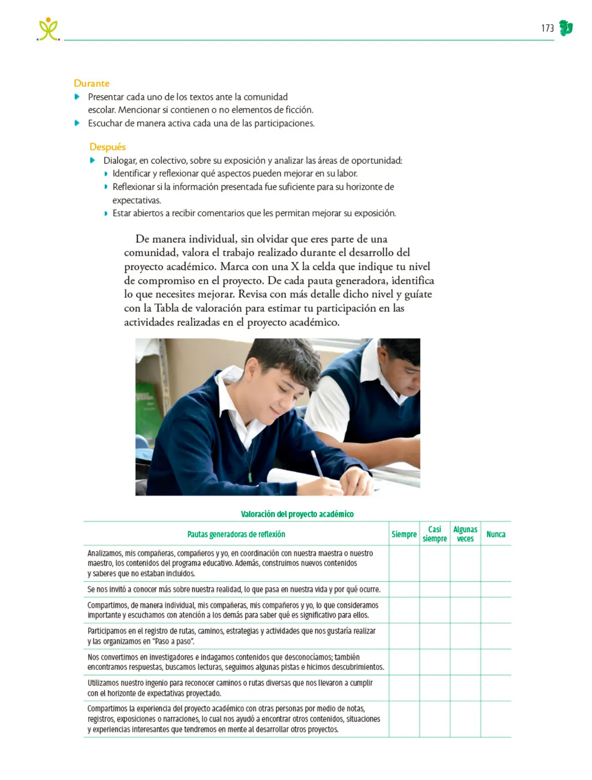 Página 174 de Colección Sk´asolil. Nuestro libro de Proyectos.  Tomo III.  Libro de Educación Telesecundaria Grado 2°  Ciclo Escolar 2025 - 2026