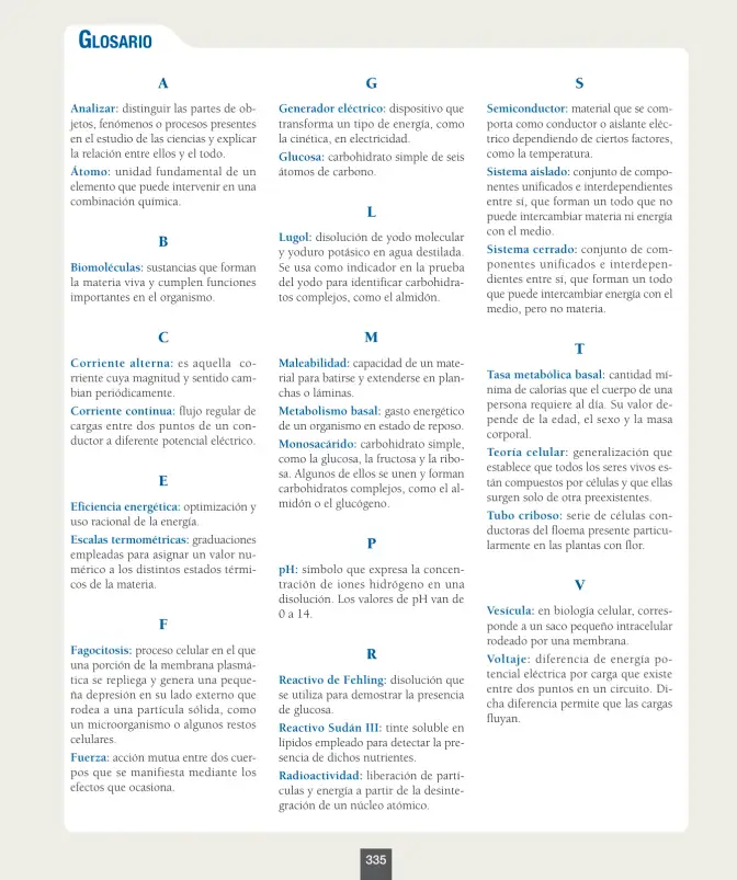 Página 176 de Ciencias Naturales – Octavo Básico | Texto del Estudiante MINEDUC – Descargar PDF · 2024