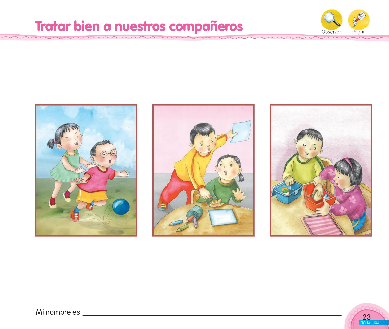Página 25 de Aprendemos jugando : cuaderno de trabajo para niños y niñas de 4 años · 2017