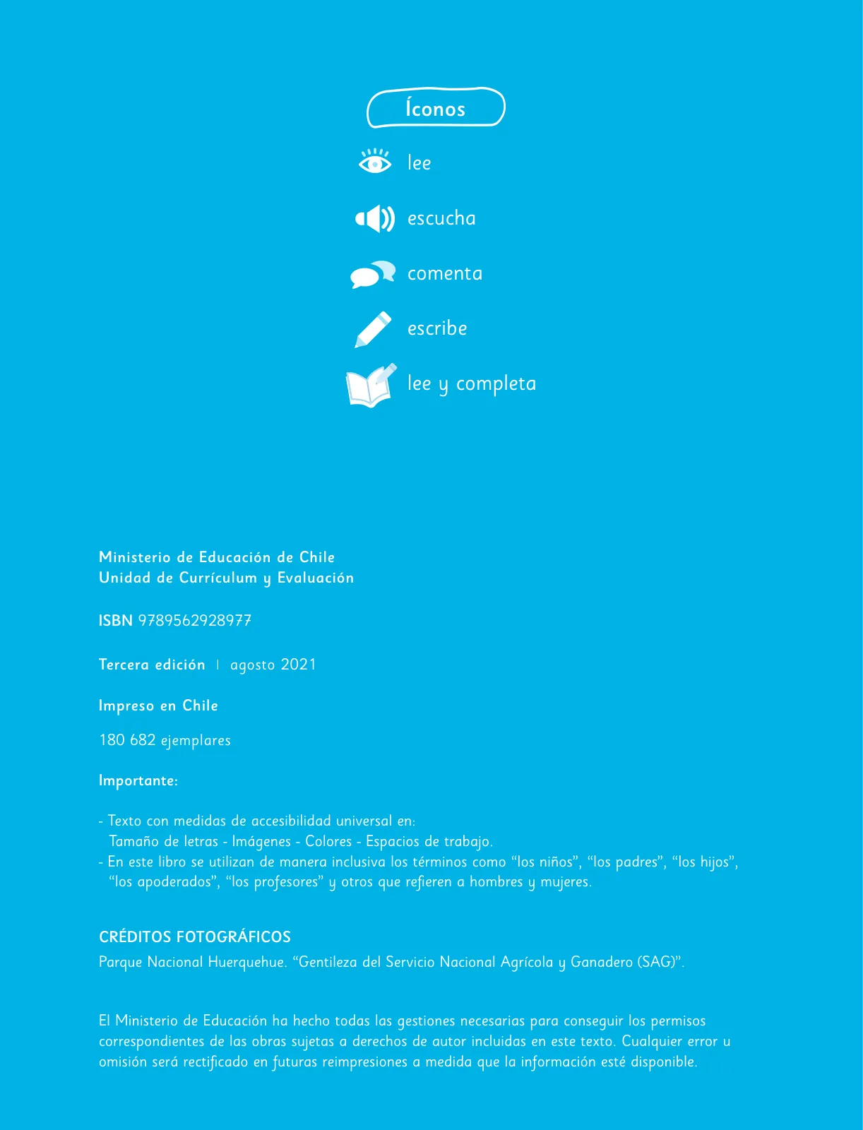 Página 4 de Lenguaje y Comunicación – Segundo Básico – Texto del Estudiante MINEDUC – Descargar PDF · 2024