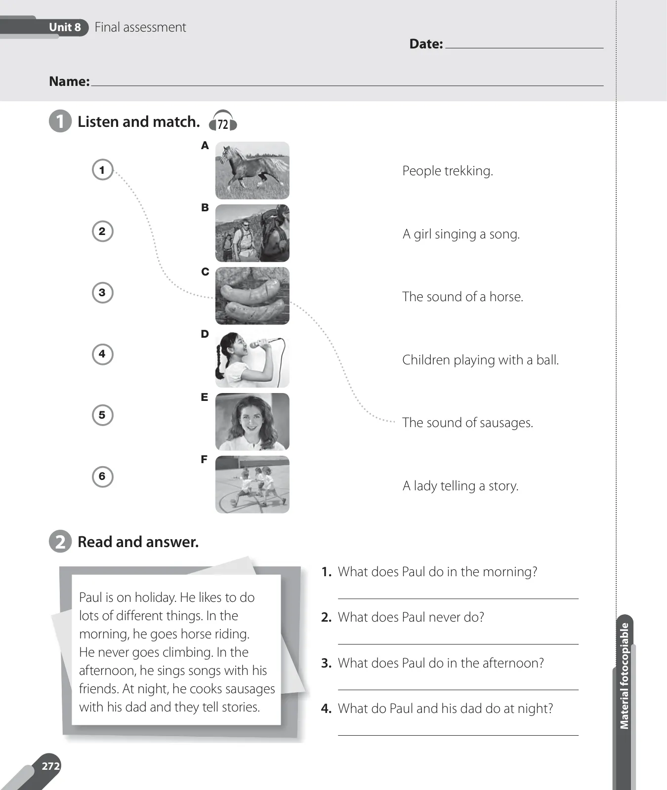 Página 136 de Inglés – Cuarto Básico | Texto del Estudiante MINEDUC – Descargar PDF · 2024