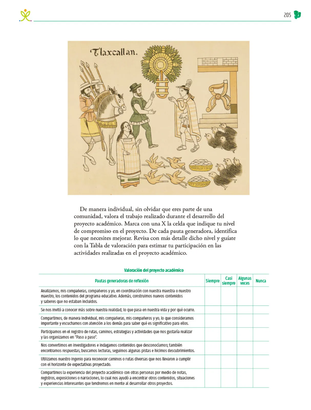 Página 206 de Colección Sk´asolil. Nuestro libro de Proyectos. Tomo I. Libro de Educación Telesecundaria Grado 2° Ciclo Escolar 2025 - 2026
