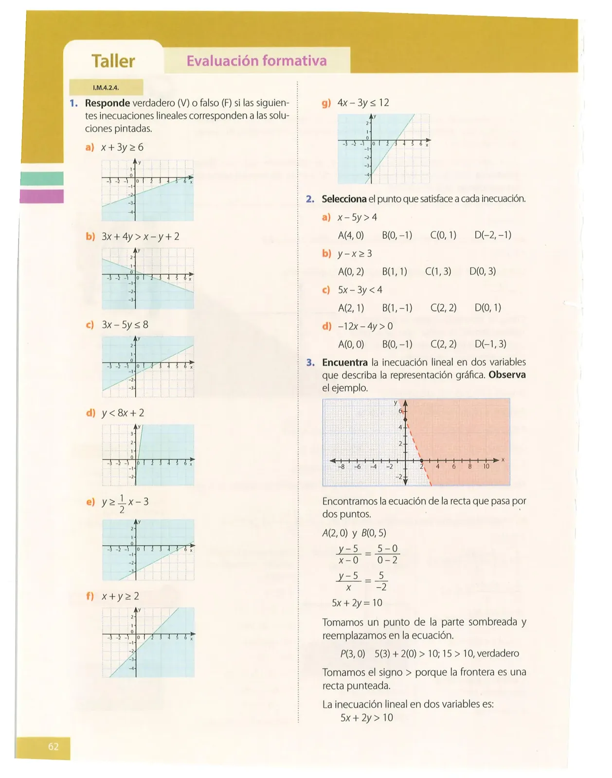 Miniatura página 62 de Matematica · 10 EGB · 2025