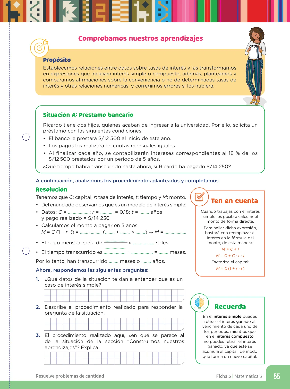 Miniatura página 57 de Fichas de Matemática 5 · 2024