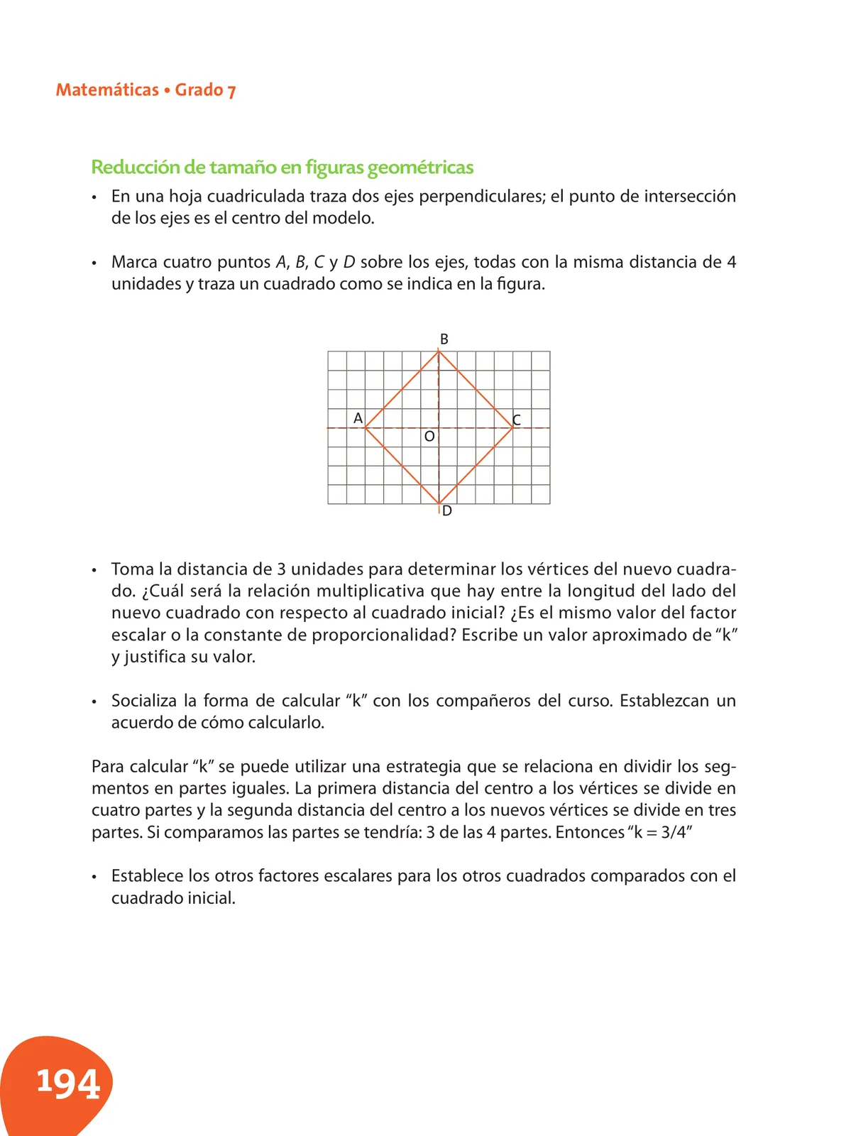 Página 195 de Matematica 7° · Postprimaria
