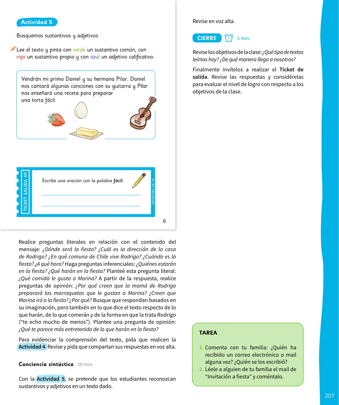 Página 208 de Lenguaje y Comunicación – Segundo Básico – Texto del Estudiante MINEDUC – Descargar PDF · 2024