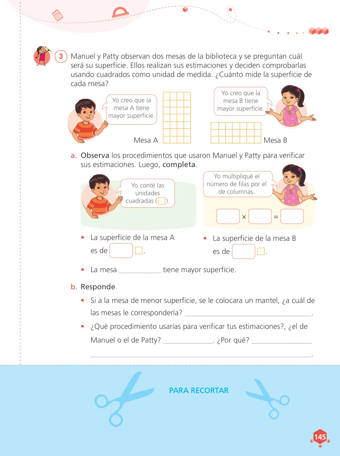 Miniatura página 147 de Matemática 4 : cuaderno de trabajo para cuarto grado de Educación Primaria 2019 · 2019