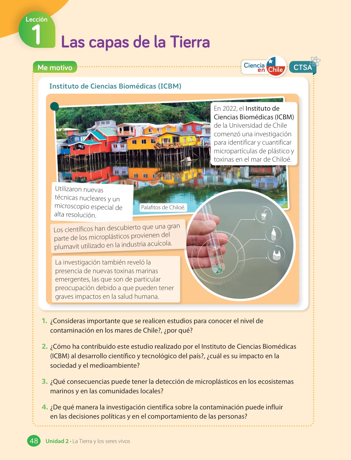 Página 50 de Libro de Ciencias Naturales – Quinto Básico | Texto del Estudiante MINEDUC – Descargar PDF · 2024