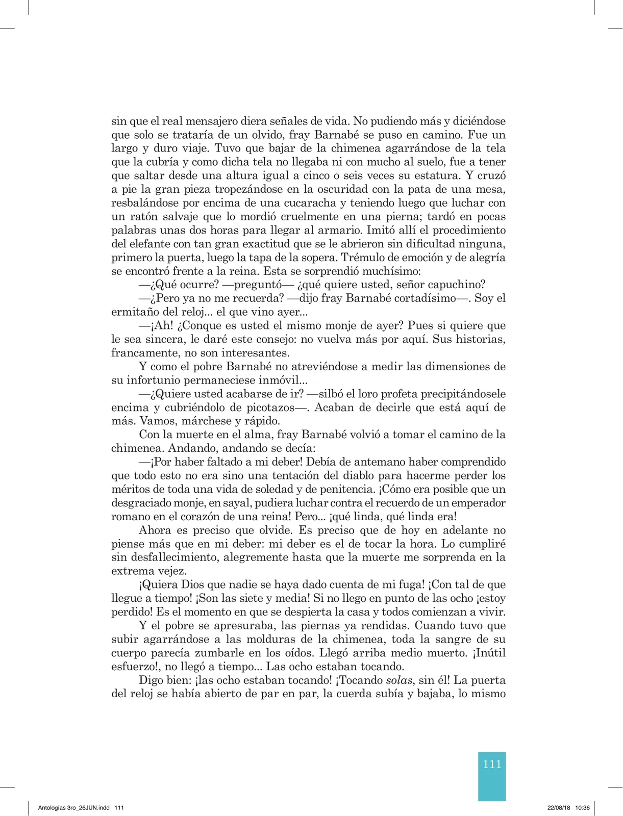Página 112 de Antología literaria 3 · 2018
