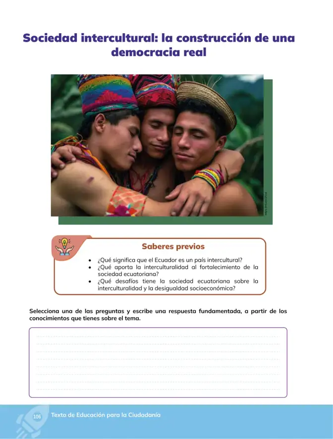Página 107 de Educacion Ciudadania 2° · Bgu 2 Educacion Ciudadania 2024 · 2024