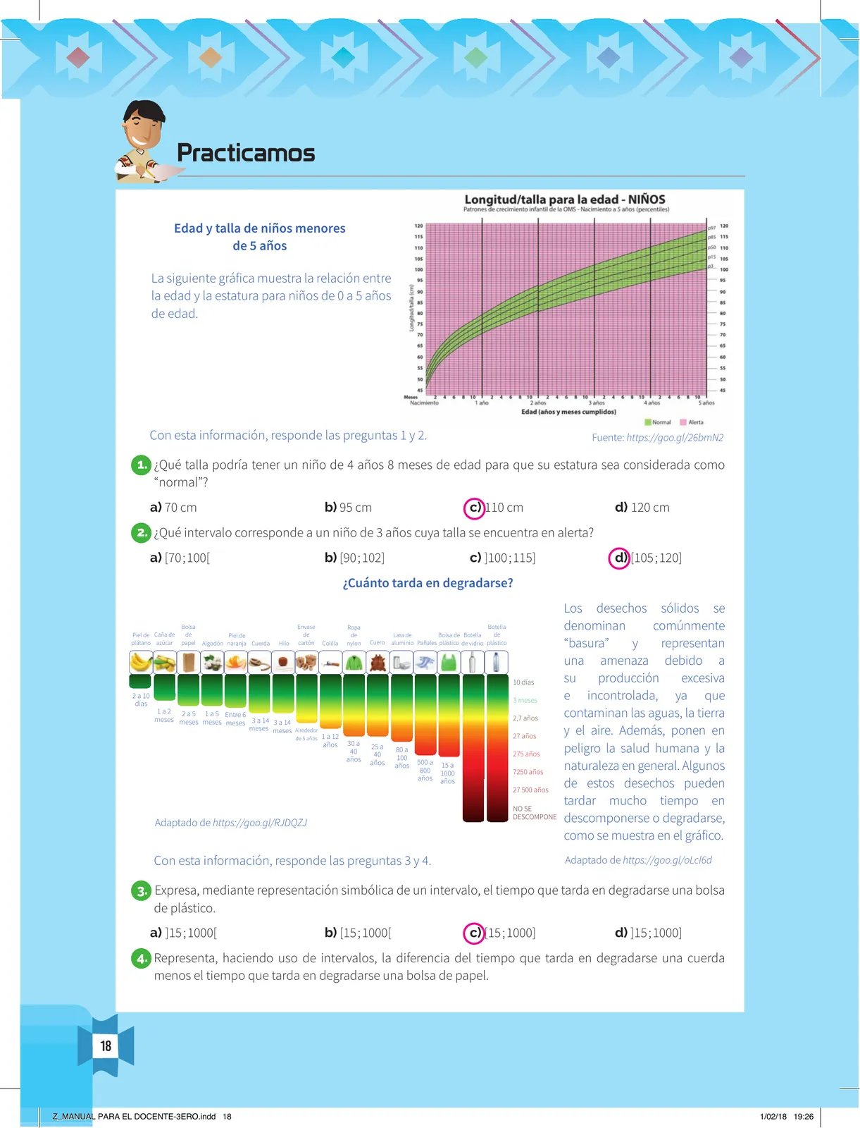 Página 20 de Resolvamos problemas 3 : manual para el docente 2018 · 2018