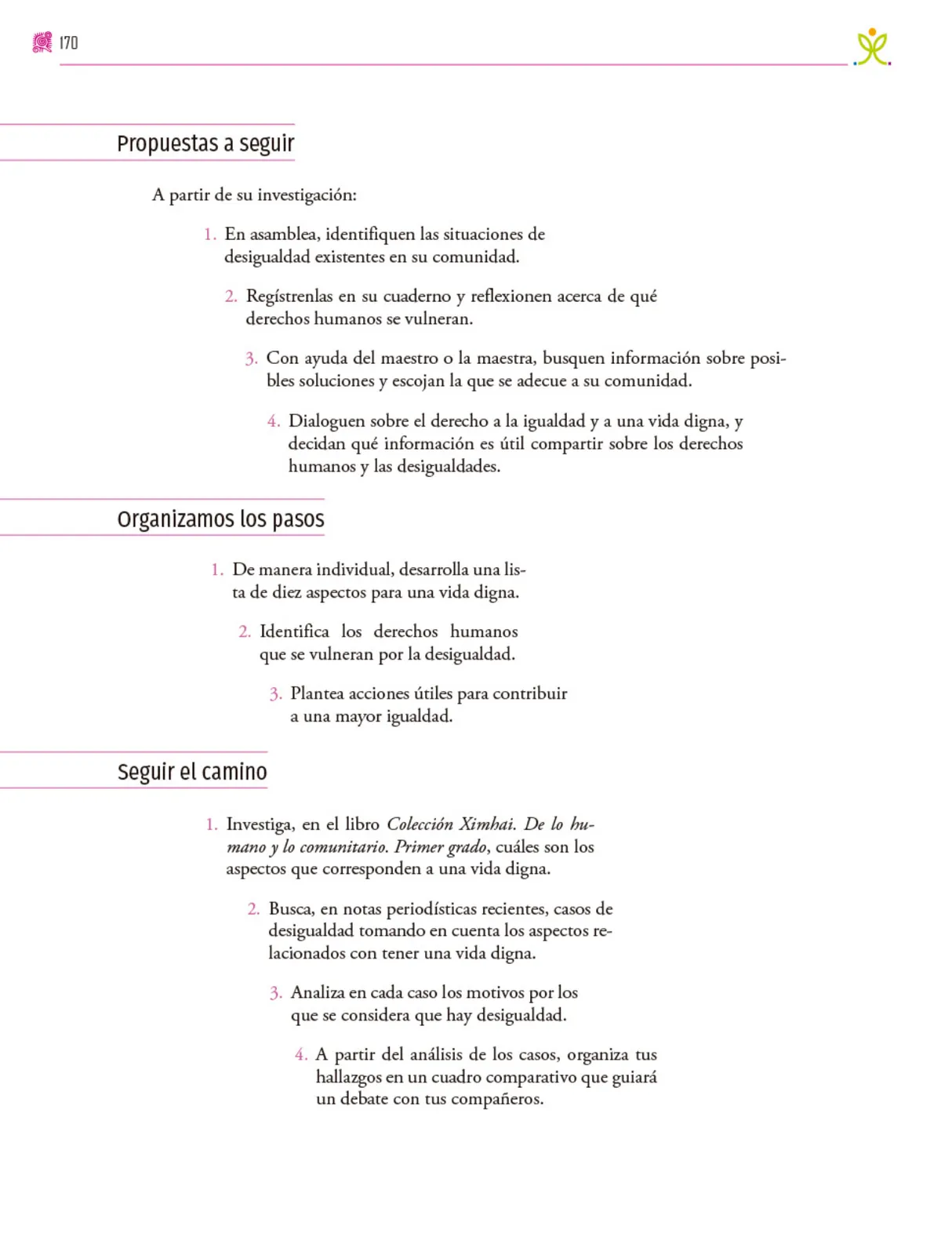 Página 171 de Colección Ximhai. Nuestro libro de proyectos. Libro de Educación Secundaria Grado 1° Ciclo Escolar 2025 - 2026
