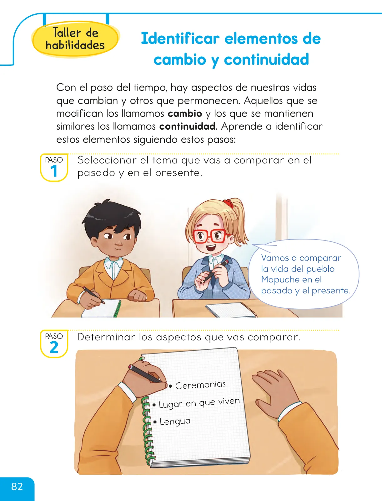 Miniatura página 84 de Historia, Geografía y Ciencias Sociales – Segundo Básico – Texto del Estudiante MINEDUC – Descargar PDF · 2024
