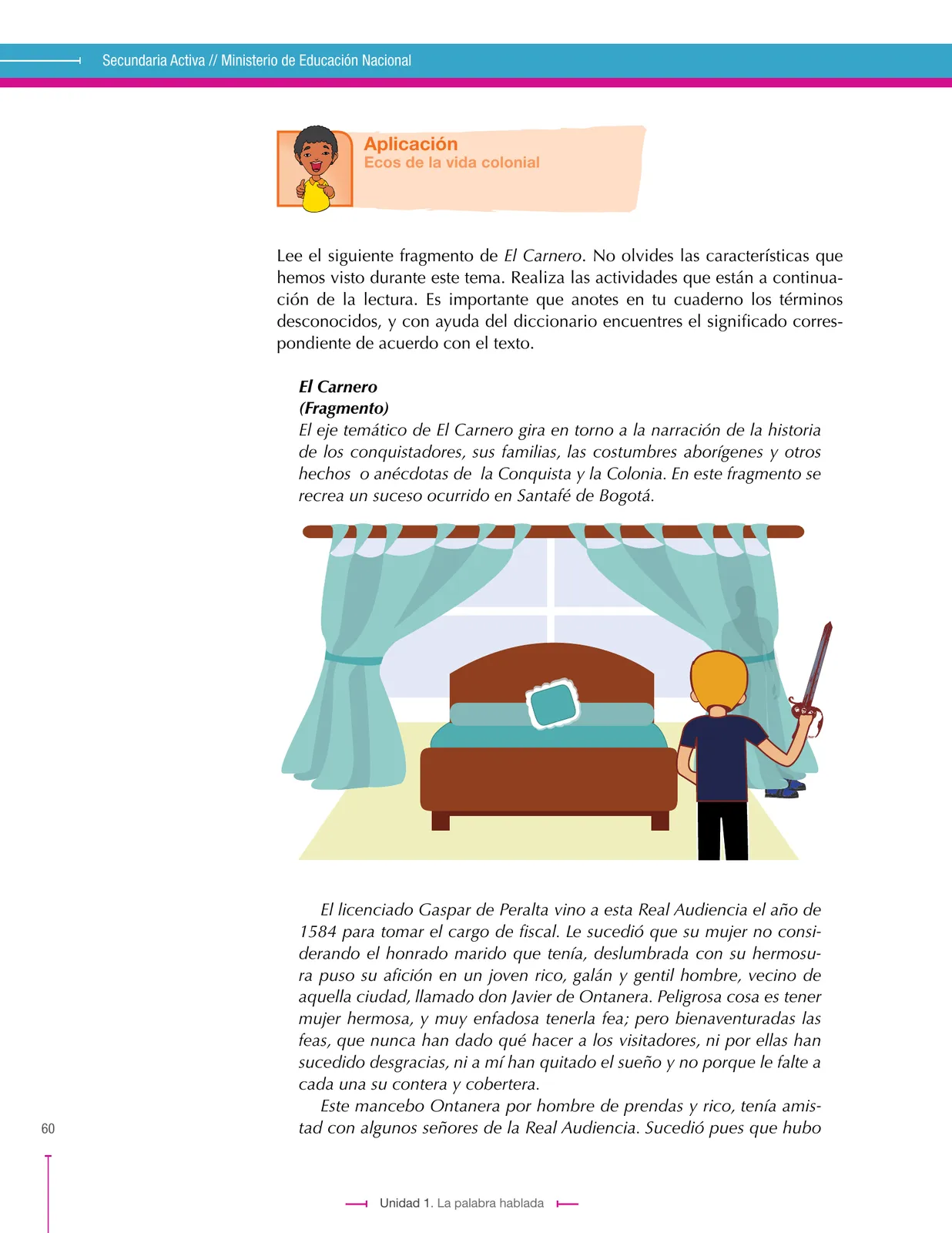 Página 60 de Lenguaje 8° · Secundaria Activa