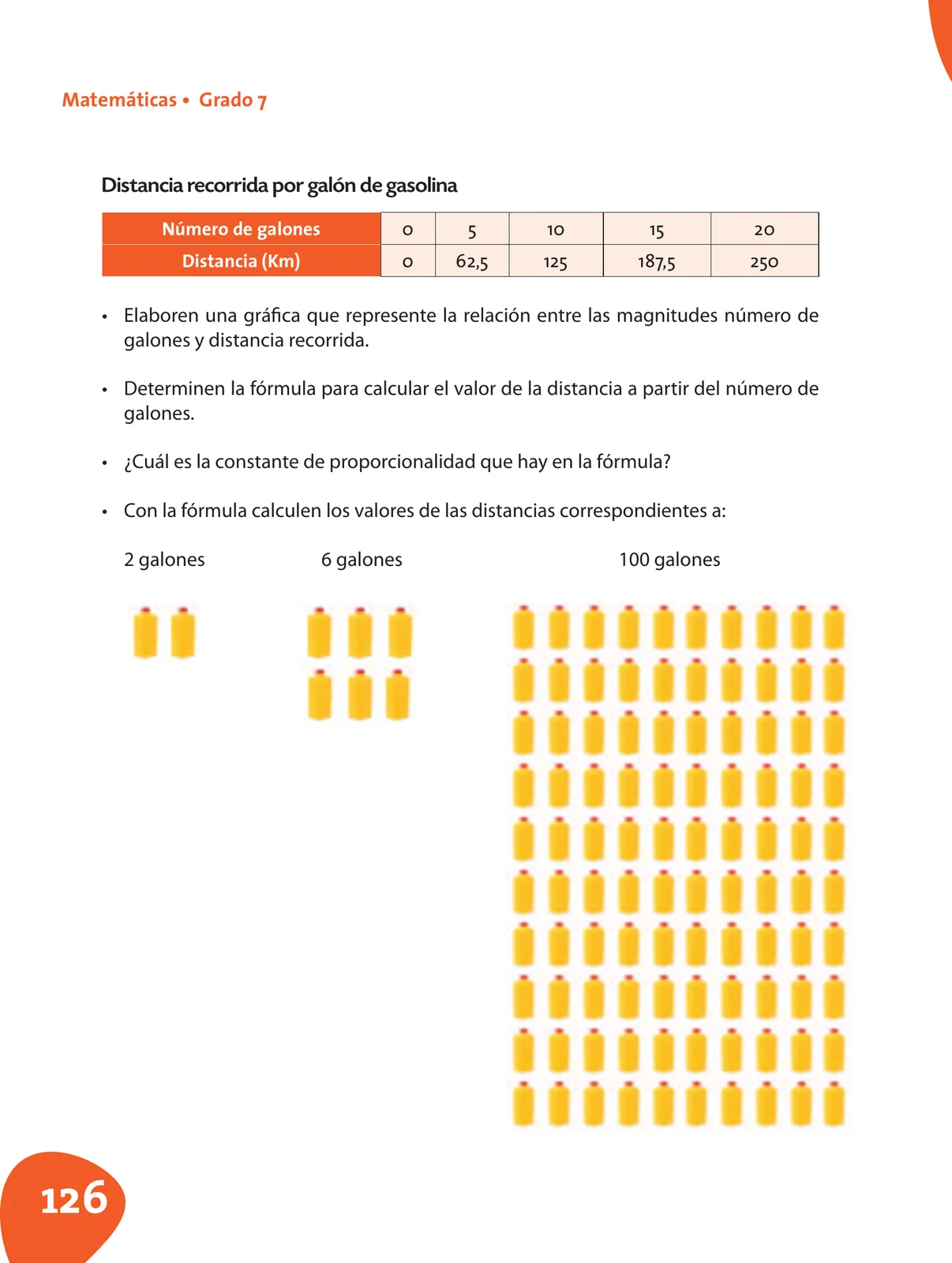 Página 127 de Matematica 7° · Postprimaria