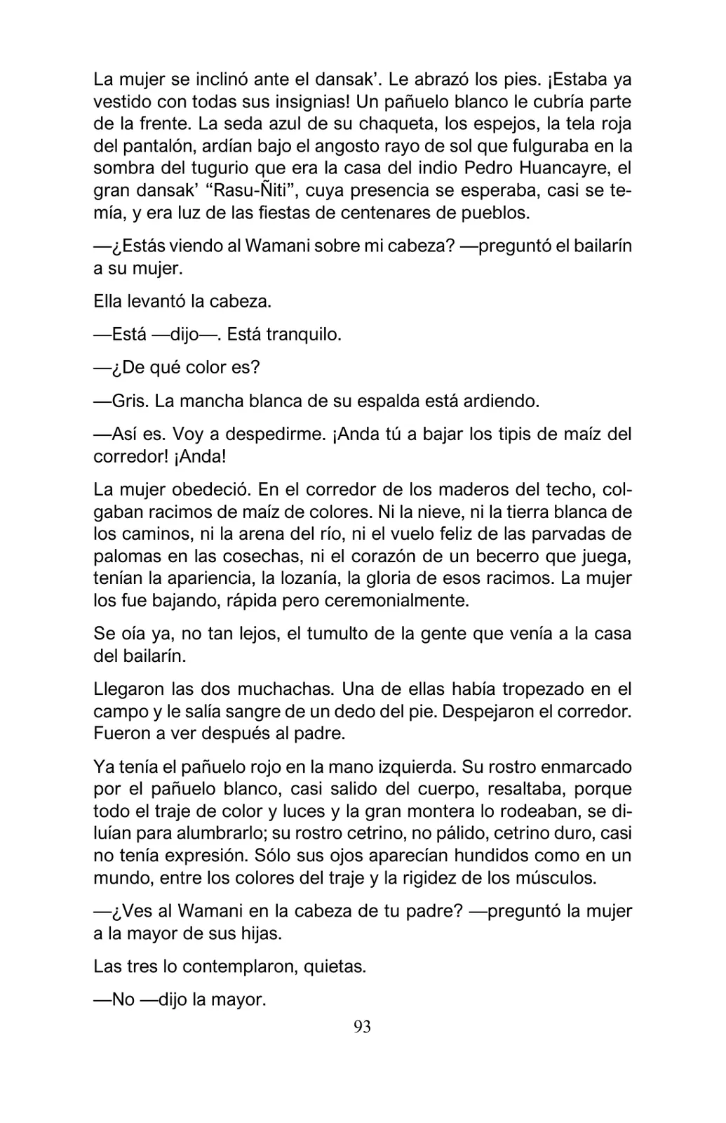 Miniatura página 93 de Arguedas, entre el fuego y el amor : textos seleccionados para estudiantes de Educación Básica · 2021