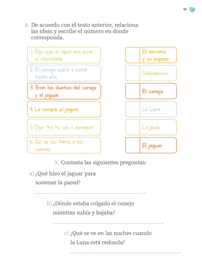 Página 56 de Múltiples lenguajes. Trazos y palabras. Libro de Educación Primaria Grado 2° Ciclo Escolar 2025 - 2026