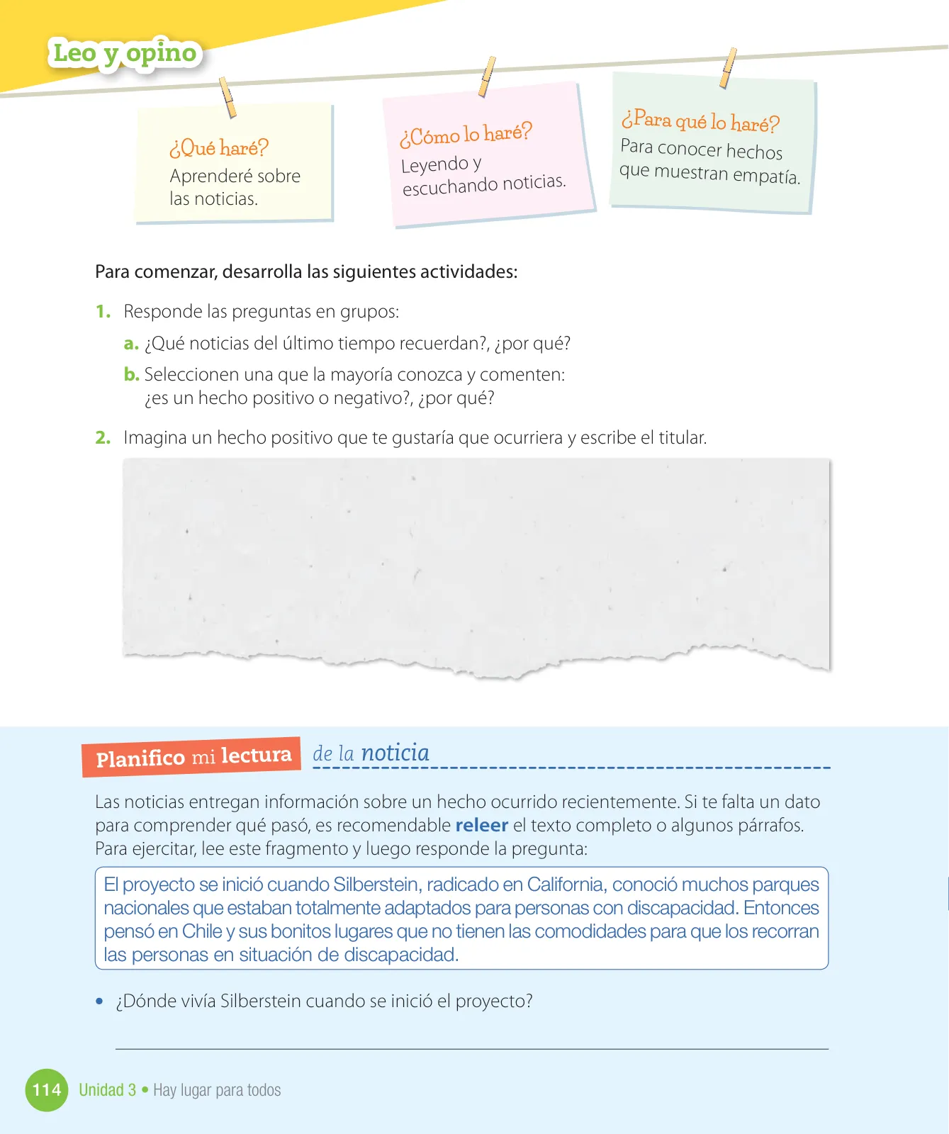 Miniatura página 116 de Lenguaje y Comunicación – Cuarto Básico | Texto del Estudiante MINEDUC – Descargar PDF · 2024