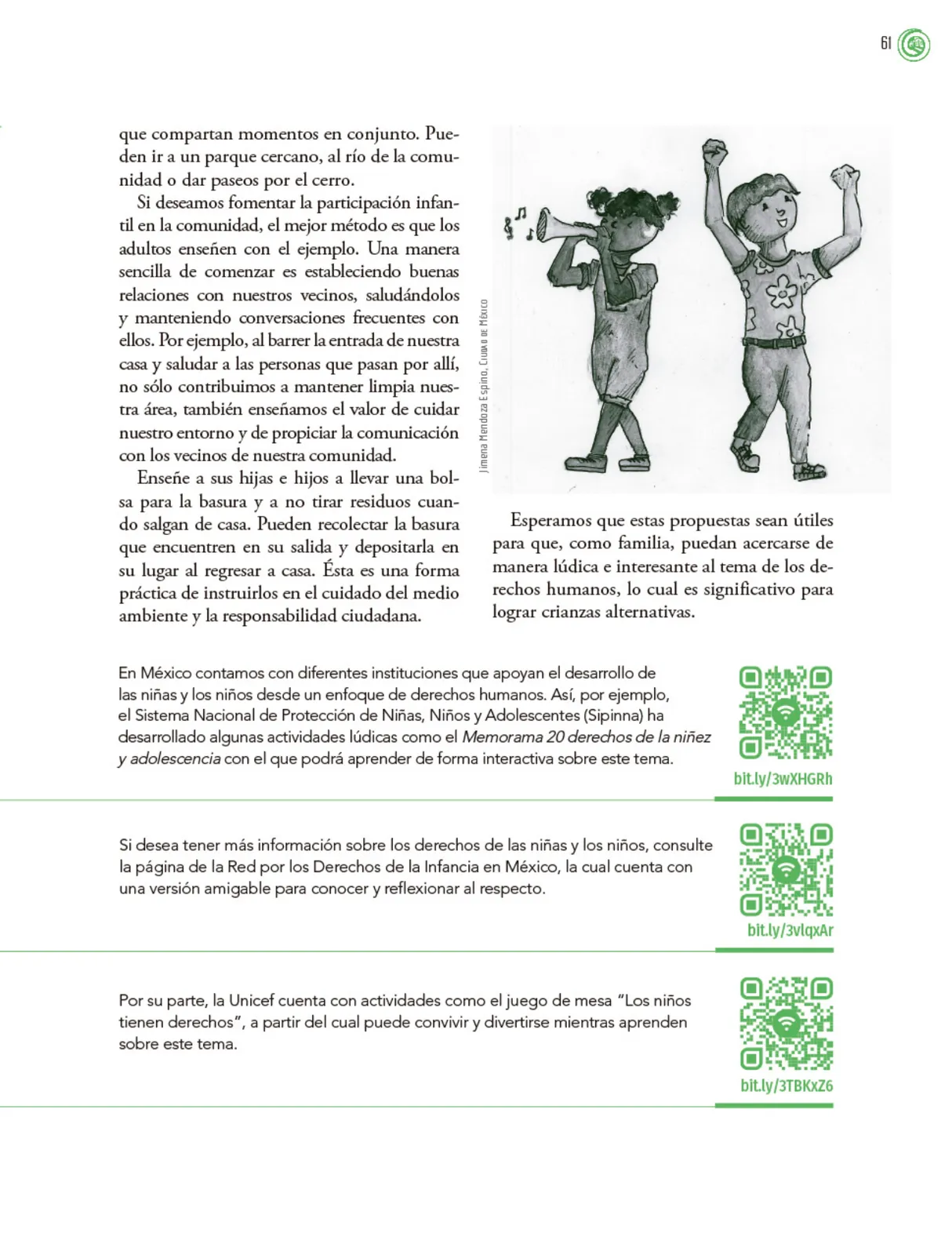 Página 62 de Crianza para la libertad. Libro para las familias. Fase 2  Libro de Educación Preescolar Grado 1°, 2°, 3°  Ciclo Escolar 2025 - 2026