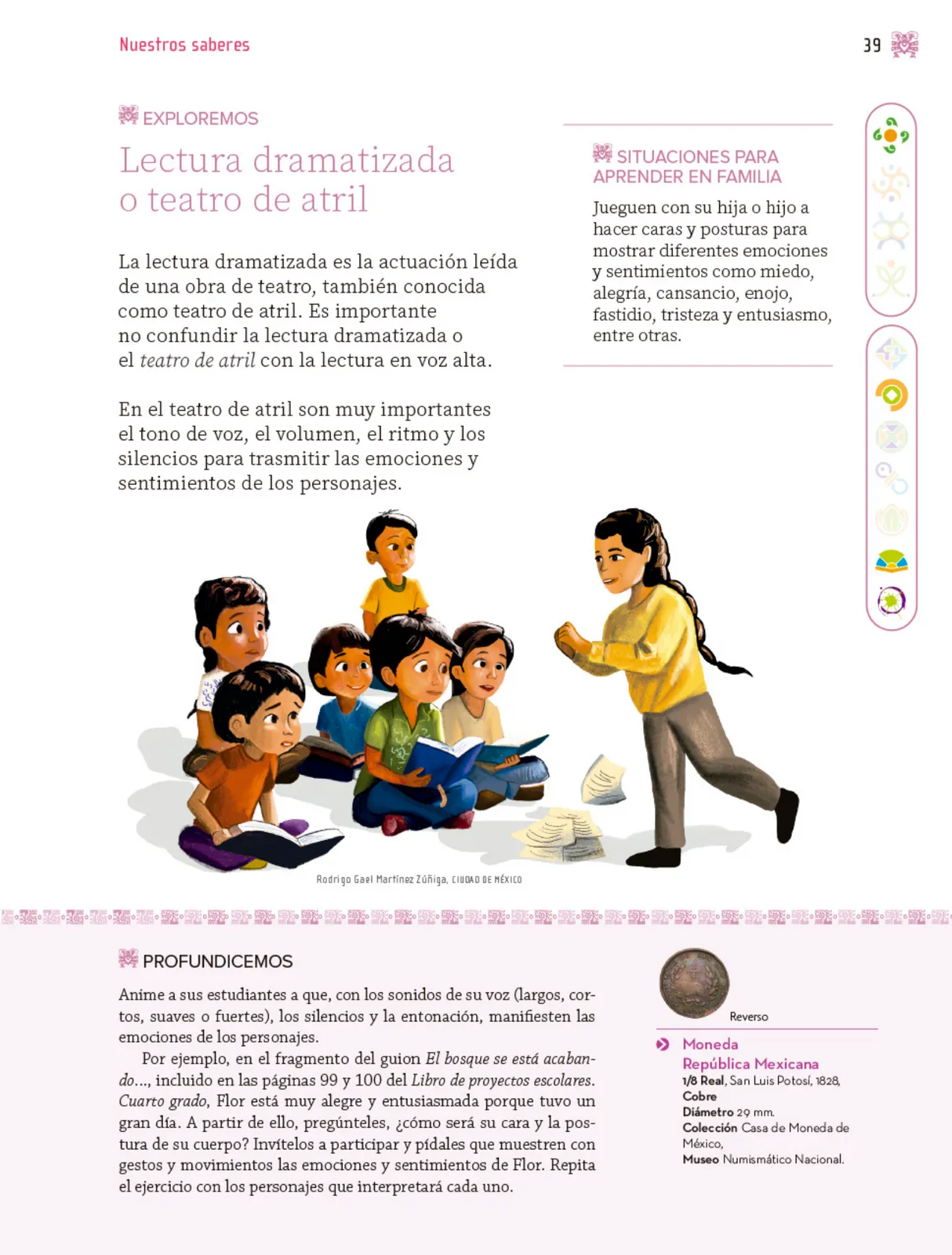Miniatura página 40 de Nuestros saberes: Libro para alumnos, maestros y familia.   Libro de Educación Primaria Grado 4°  Ciclo Escolar 2025 - 2026