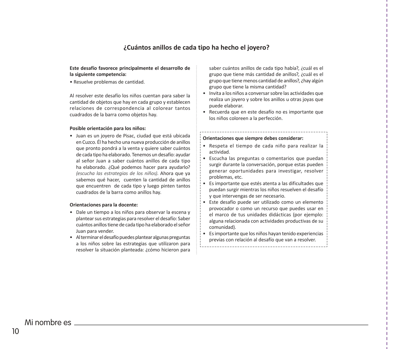 Miniatura página 12 de Crea, resuelve y aprende. Material impreso para niñas y niños de 5 años · 2024
