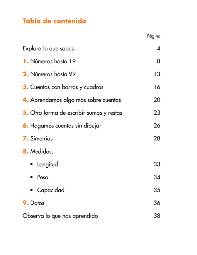 Página 3 de Matematica 1° · Cuadernillo