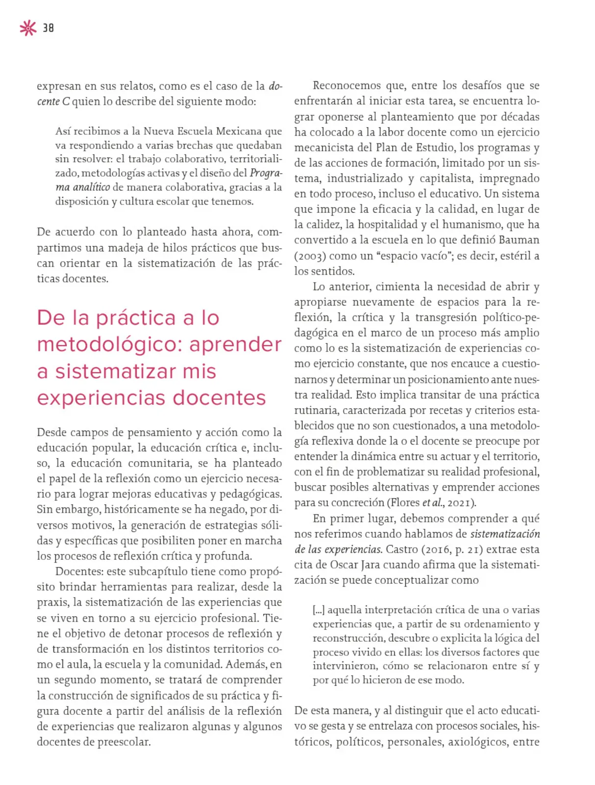 Miniatura página 39 de Un libro sin recetas para la maestra y el maestro. Fase 2  Libro de Educación Preescolar Grado 1°, 2°, 3°  Ciclo Escolar 2025 - 2026