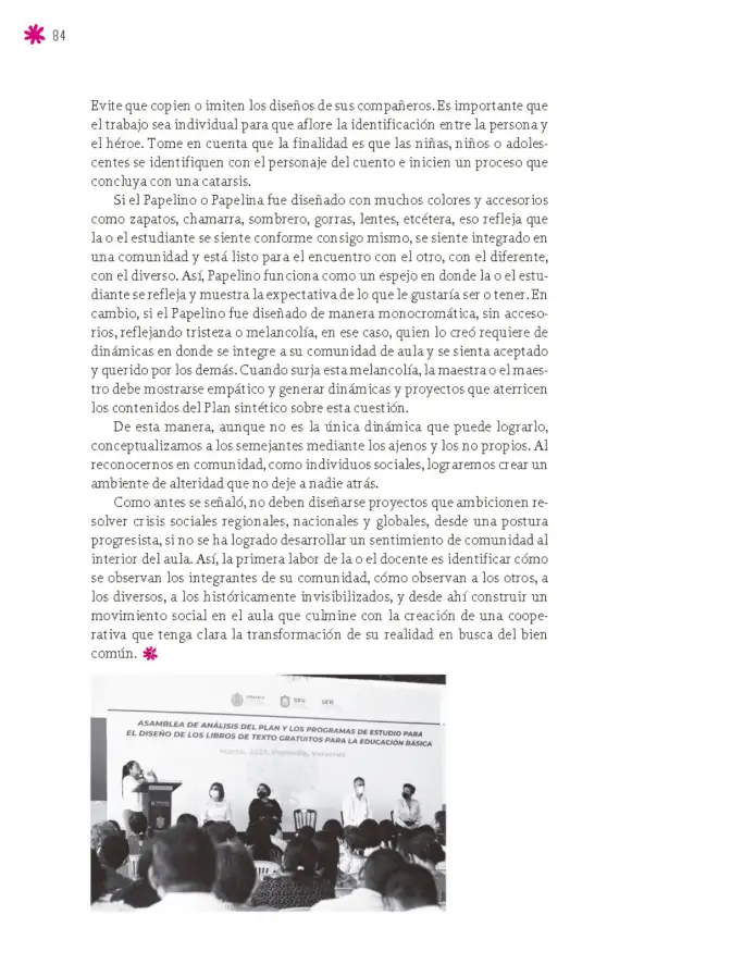 Página 85 de Un libro sin recetas para la maestra y el maestro. Fase 6. Libro de Educación Secundaria Grado 1°, 2°, 3° Ciclo Escolar 2025 - 2026