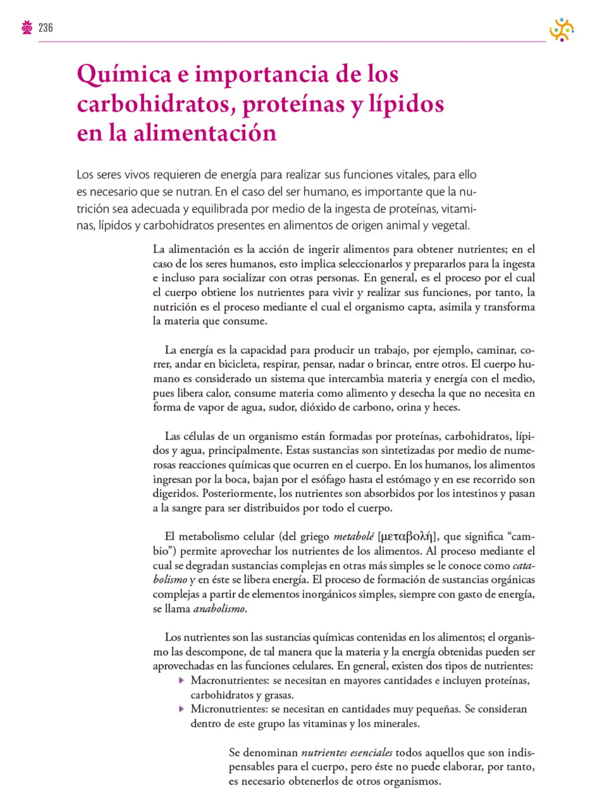 Miniatura página 237 de Colección Nanahuatzin. Saberes y pensamiento científico.   Libro de Educación Secundaria Grado 3°  Ciclo Escolar 2025 - 2026