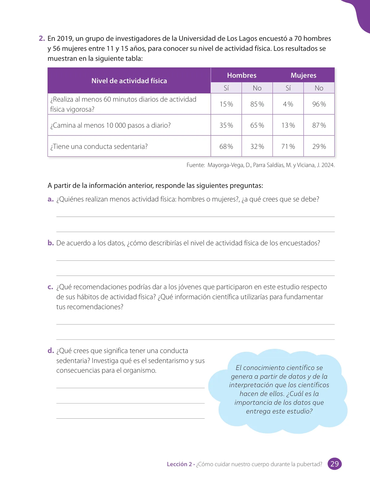 Página 31 de Libro de Ciencias Naturales – Quinto Básico | Texto del Estudiante MINEDUC – Descargar PDF · 2024