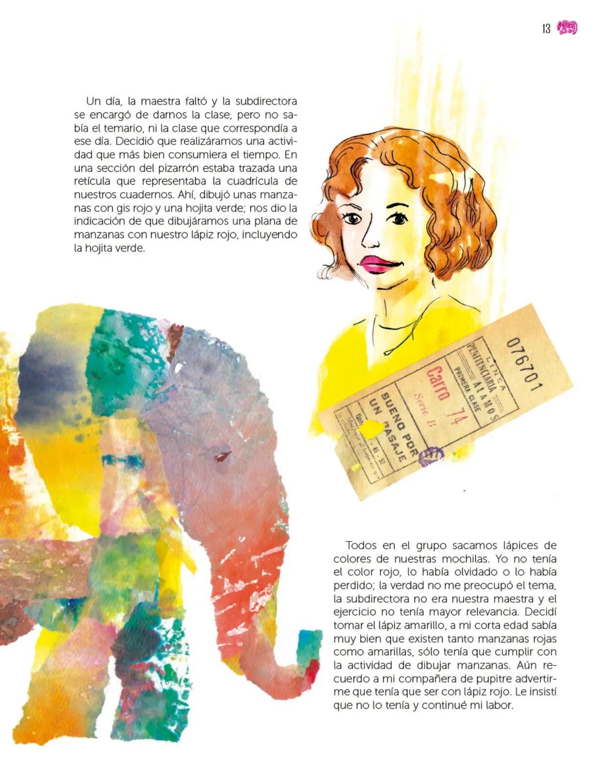 Miniatura página 14 de Colección Ximhai. Múltiples lenguajes.   Libro de Educación Secundaria Grado 1°  Ciclo Escolar 2025 - 2026