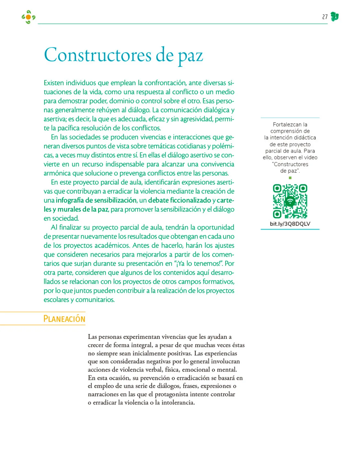 Página 28 de Colección Sk´asolil. Nuestro libro de Proyectos. Tomo III. Libro de Educación Telesecundaria Grado 2° Ciclo Escolar 2025 - 2026