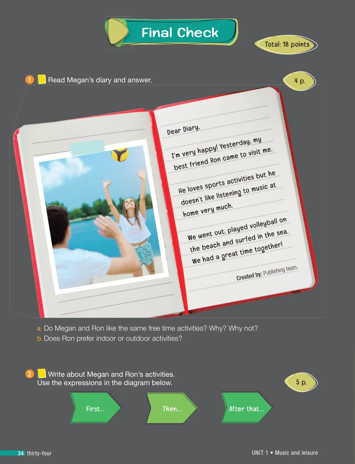 Miniatura página 36 de Inglés – Séptimo Básico | Student’s Book MINEDUC – Descargar PDF · 2024