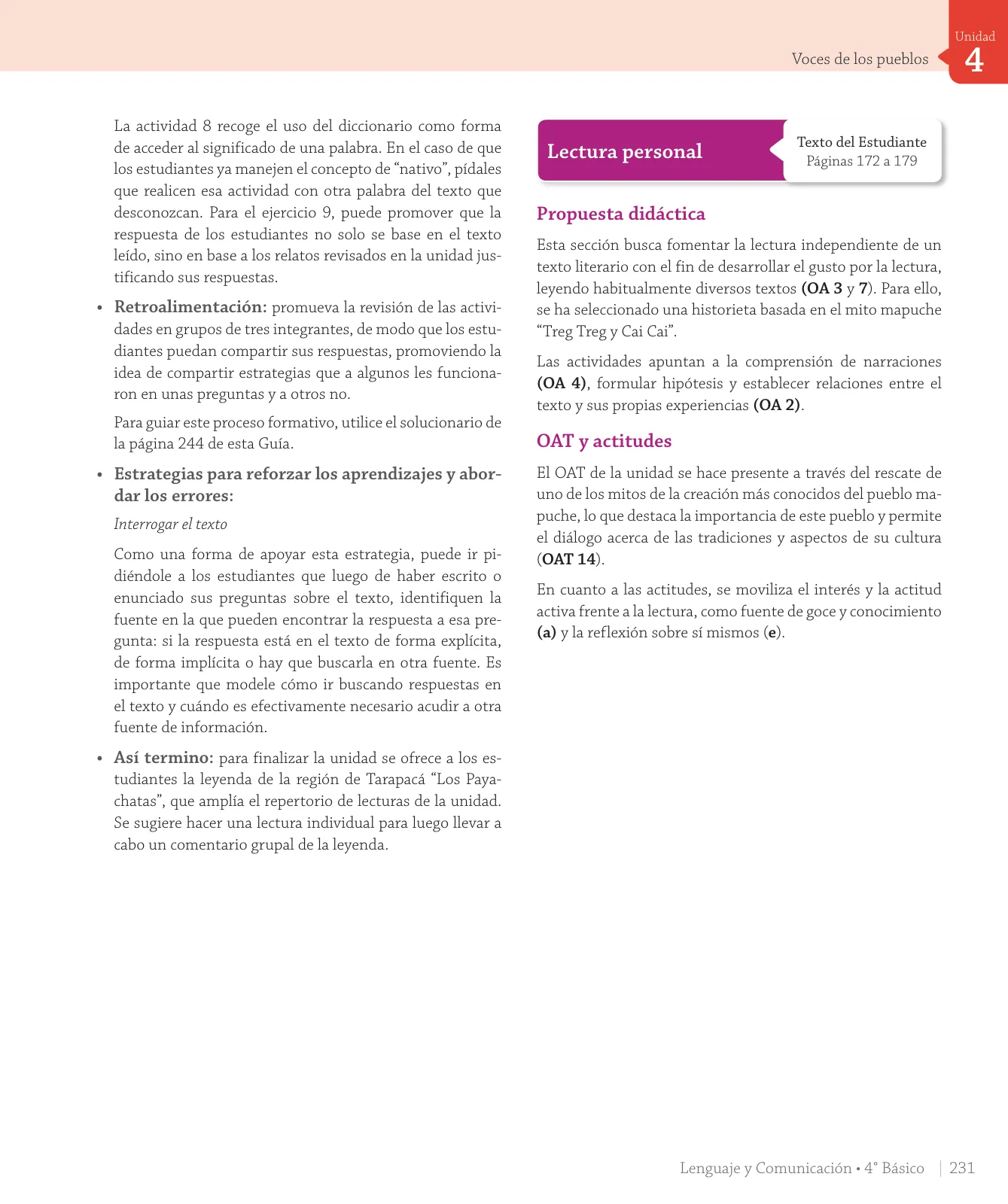 Página 57 de Lenguaje y Comunicación – Cuarto Básico | Texto del Estudiante MINEDUC – Descargar PDF · 2024