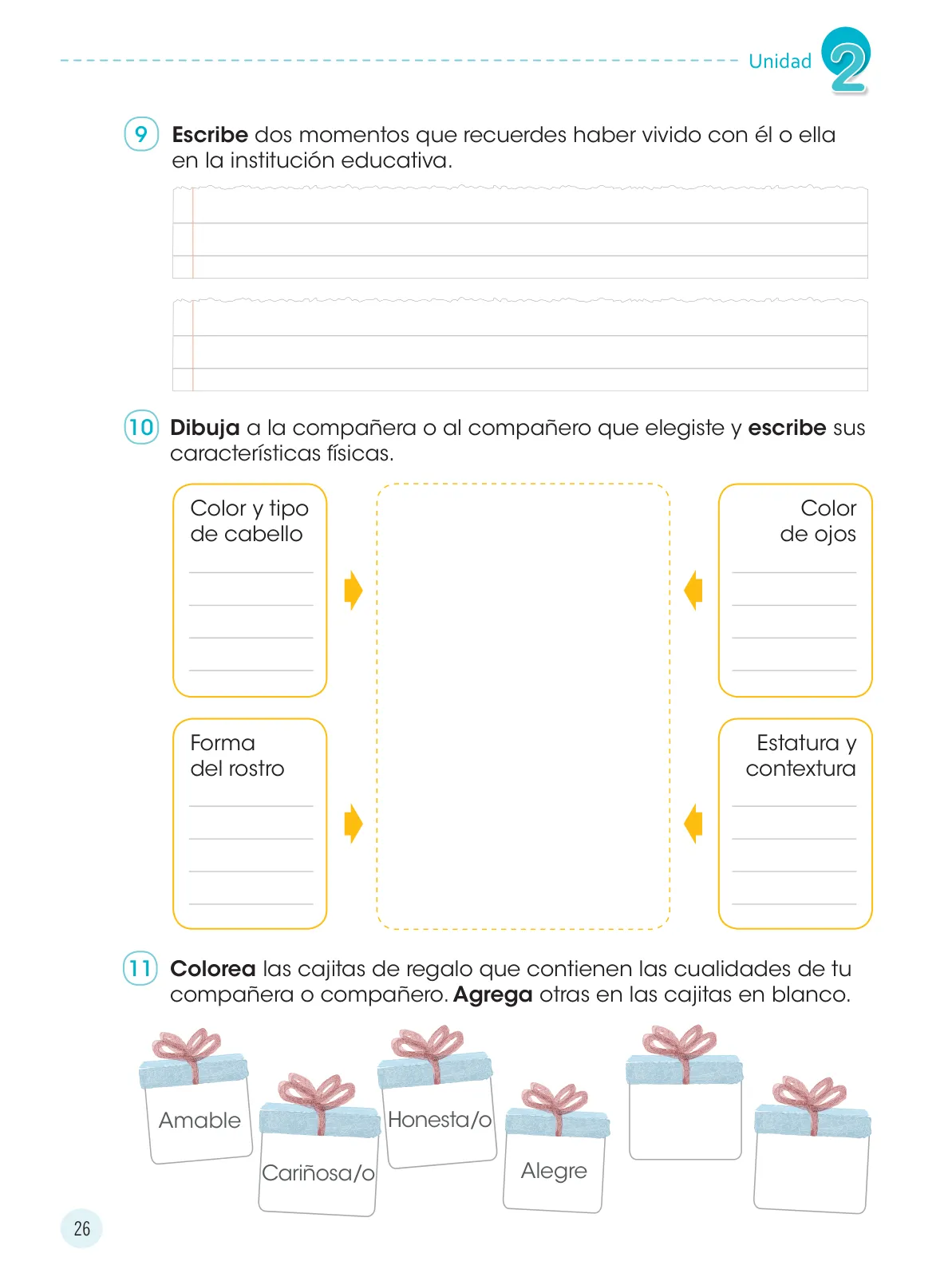 Miniatura página 28 de Comunicación 3 : cuaderno de trabajo para tercer grado de Educación Primaria 2019 · 2019