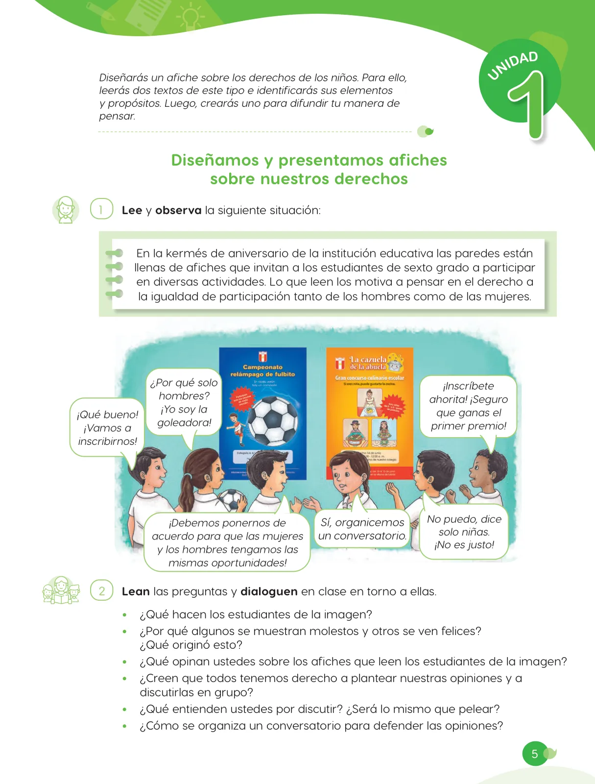 Miniatura página 7 de Cuadernillo de Comunicación 6, sexto grado de Primaria · 2023