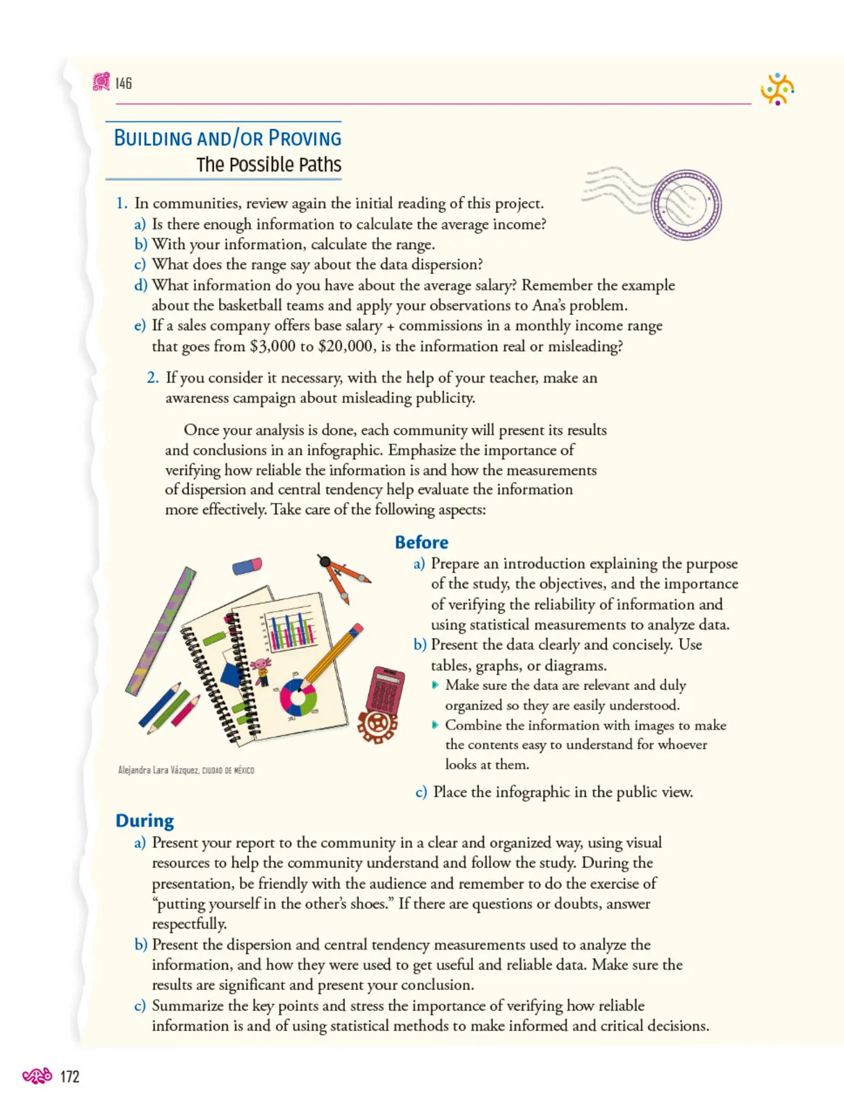 Página 173 de Uérakua anapu uantakua. Projects and Readings.  Libro de Educación Secundaria Grado 3°  Ciclo Escolar 2025 - 2026