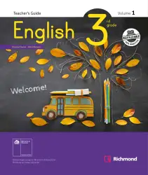 Portada de Inglés – Tercero Básico | Texto del Estudiante MINEDUC – Descargar PDF · 2024