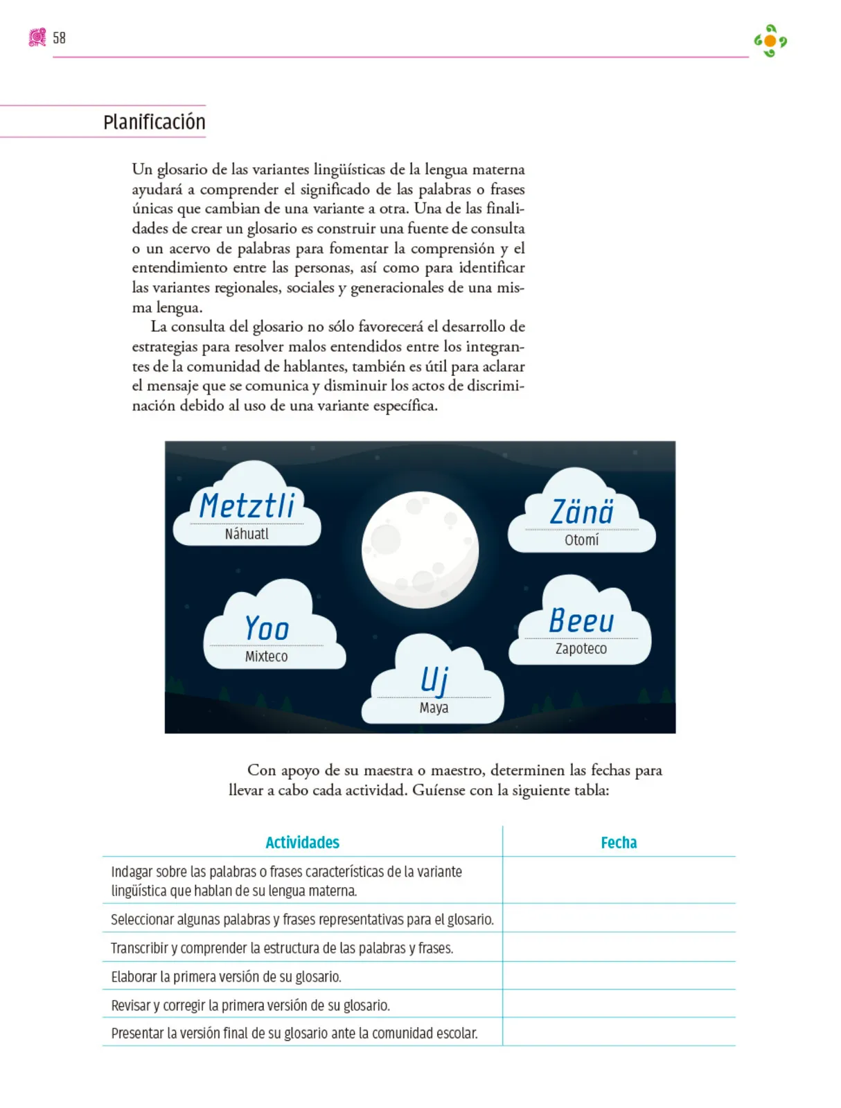 Página 59 de Colección Ximhai. Nuestro libro de proyectos.   Libro de Educación Secundaria Grado 1°  Ciclo Escolar 2025 - 2026