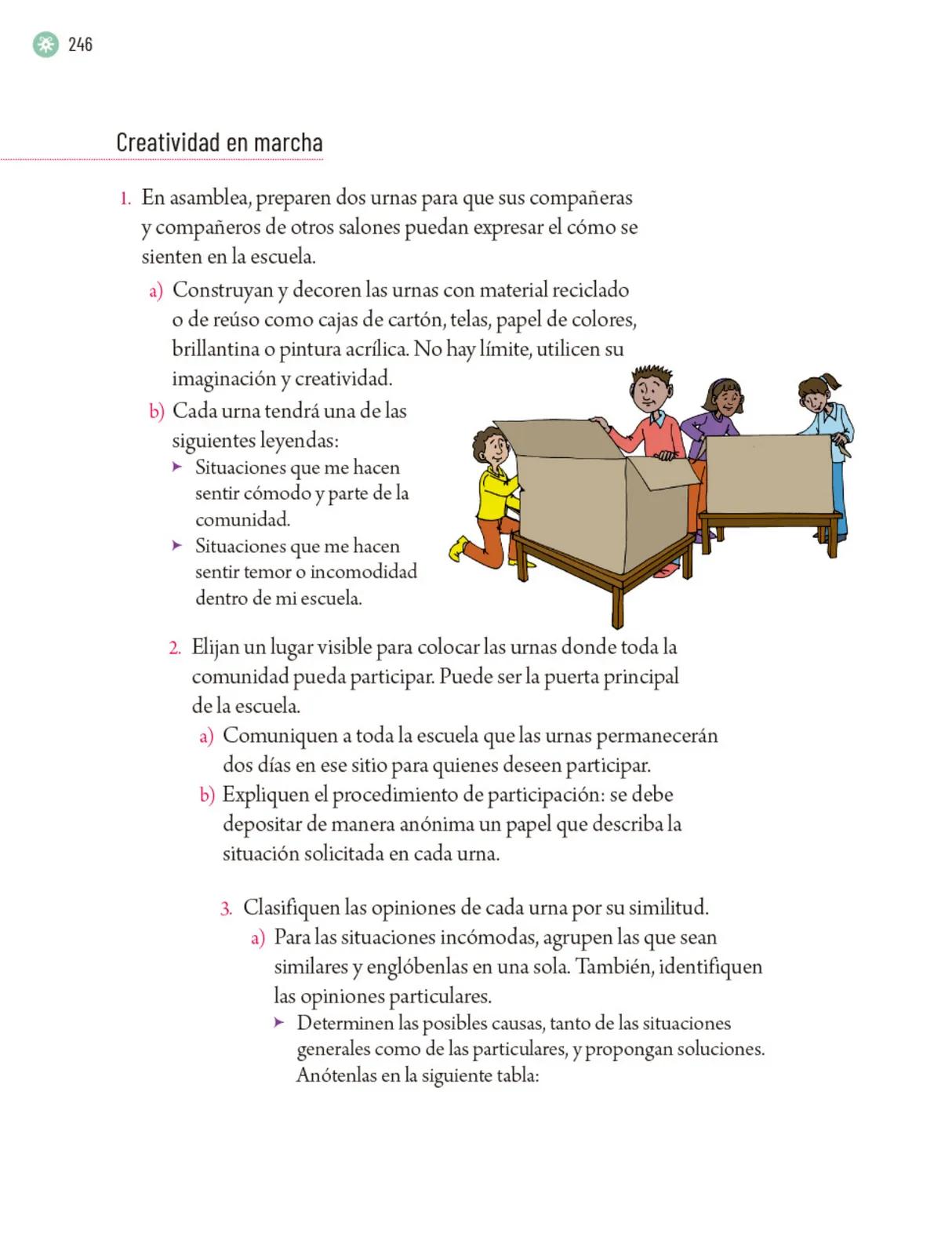 Miniatura página 249 de Proyectos Escolares.   Libro de Educación Primaria Grado 5°  Ciclo Escolar 2025 - 2026